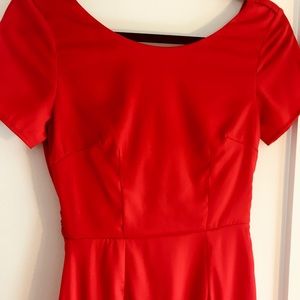 Tobi | Red Low Back Minidress | Date Night